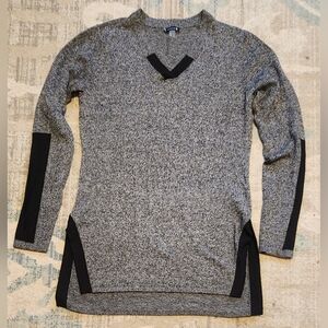 Smartwool Shadow Pine Tunic Sweater. Gray/Black. Size S. EUC